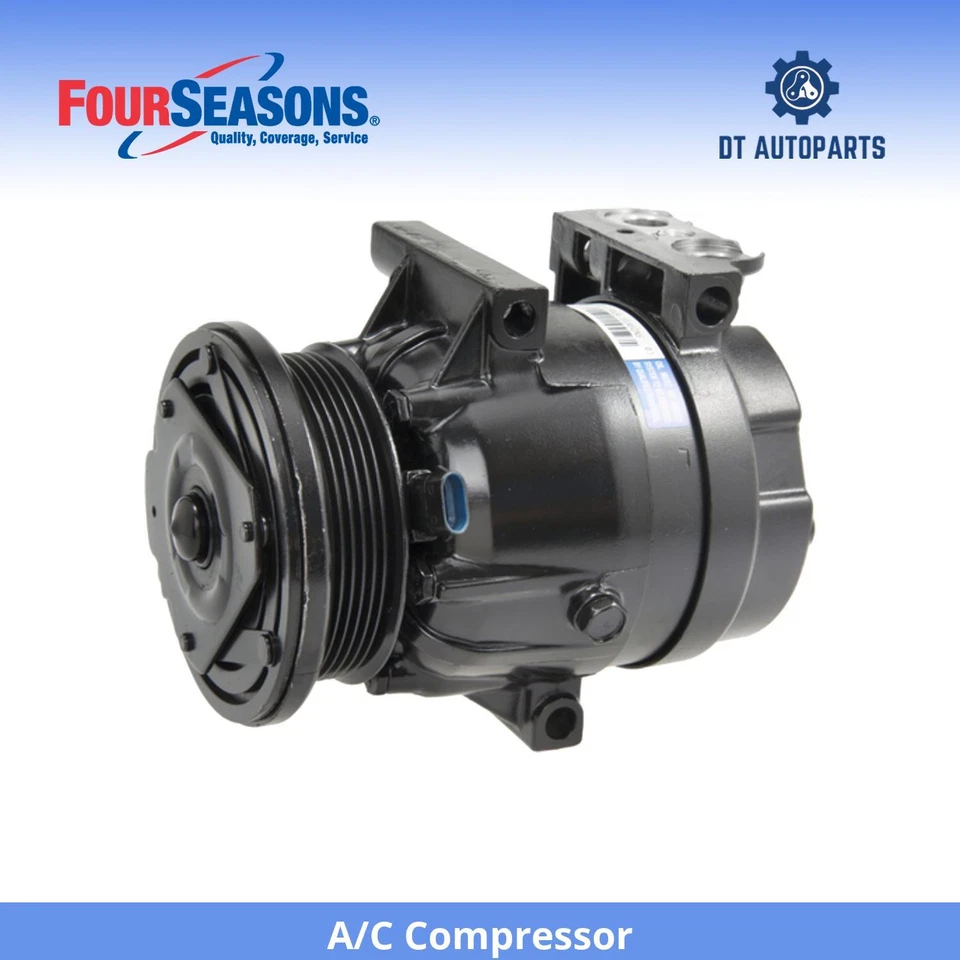 Compresor de aire acondicionado para Pontiac Grand Am 1999-2005 3,4 L V6 4 estaciones 2000 2001 2002 Foto 1 de 4