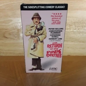 The Return Of The Pink Panther VHS VCR Video Tape Used Movie Peter Sellers - Picture 1 of 5