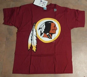 Washington Redskins shirt nwt sz Medium NEW w/ tag Salem Vintage 90s Deadstock - Picture 1 of 4