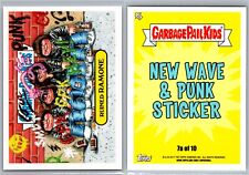 Ramones Garbage Pail Kids Spoof Card GPK Battle of the Bands Ruined Ramone