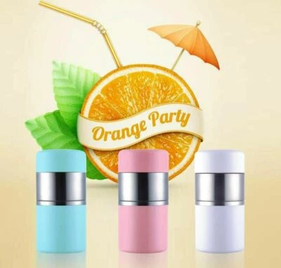 Manual Juicer Portable Citrus Juicer  Orange Lemon Hand Juicer Stainless Steel - Image 1 of 4