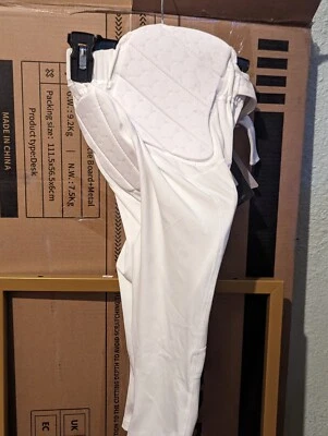 Youth Small Under Armour Integrated Youth Football Pants White NWT - Image 1 of 4