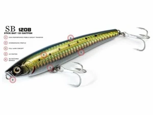 Molix Stick Bait 120 Baitfish 12cm 26g cebo hundido NUEVO COLORES - Imagen 1 de 9