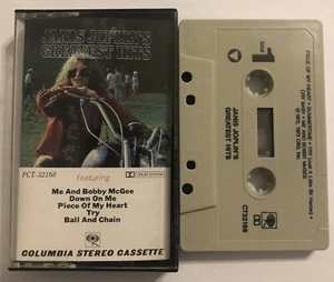 Janis Joplin - Greatest Hits - Cassette Tape PCT 32168 No Barcode Ex Condition - Picture 1 of 9