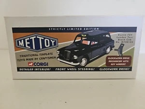 Corgi Mettoy Austin FX4 London Taxi Black Cab No.MT00102 Limited Edition - Picture 1 of 15