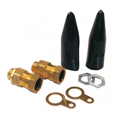 2 x HellermannTyton CW25 Outdoor Cable Gland Pack CW 25mm (Pack of 2) (68)