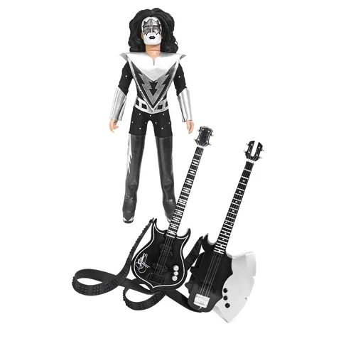 KISS 12 Inch Action Figures: Loose Spaceman Figure & Guitars Cover