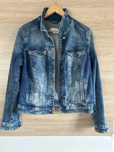 Kurze Jeansjacke von QS by s.Oliver Gr. M/L Used Optik - Bild 1 von 5