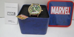 Vintage Marvel Comics Hulk Uhr Goldfarben Neu - Bild 1 von 5