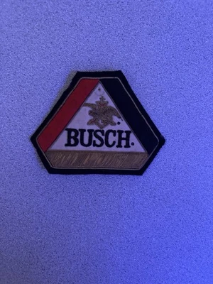 Vintage Black, Gold, & Red Anheuser Busch Patch - Image 1 of 2