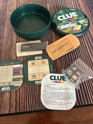 Clue Express Board Game from Parker Brothers 2007 (Travel Game) New Open Box - Image 1 of 4