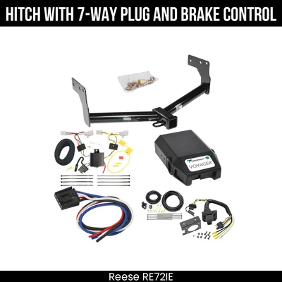 Control de freno Reese Hitch Tow PKG para 07-15 Mazda CX-9 44572 2" receptor clase 3 Foto 1 de 4