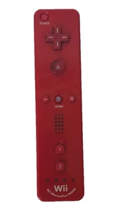 OEM Authentic Nintendo Wii Remote RVL-036 Motion Plus Red - PARTS ONLY / NO BACK - Picture 1 of 2