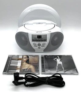 GPX CD AM/FM Boombox Radio BCD1806W w/2 CD’s TESTED VGC SHIPS FAST L@@K - Picture 1 of 13
