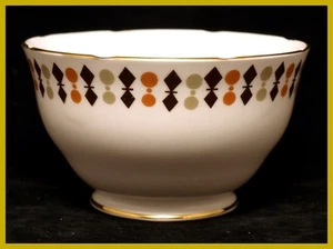 Duchess Bone China Geometric Sugar Bowl - In Excellent Condition - Picture 1 of 1