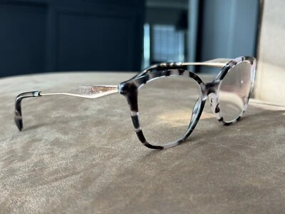 Prada Eyeglasses Glasses VPR 02ZF Pink Tortoise 56mm Frames Only #D25 - Image 1 of 3