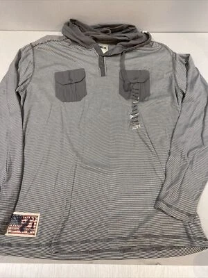 Company 81 Men’s Pullover Hoodie Lightweight Sz 2XL Gray Drawstring NEW/TAGS - Image 1 of 4