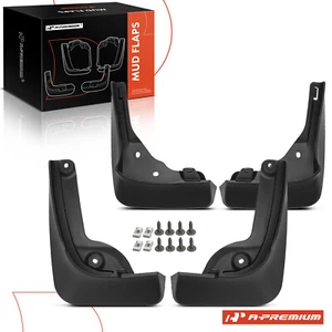 4x Mud Flaps Splash Guards Fender Front & Rear for Mercedes-Benz E350 E450 2024 - Picture 1 of 9