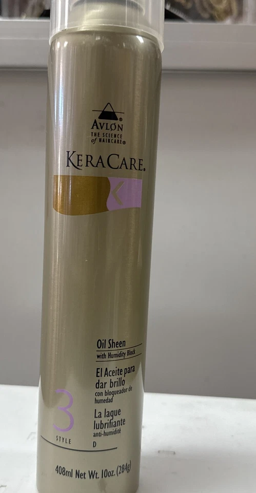 Brillo de aceite Avlon KERACARE con bloque de humedad estilo 3 spray para el cabello, uno 10 oz. lata Foto 1 de 4