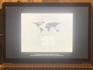 Apple MacBook 12'' Retina 2016 A1534 Intel Dual-Core m3 - 8GB RAM 256GB SSD Silv - Afbeelding 1 van 2