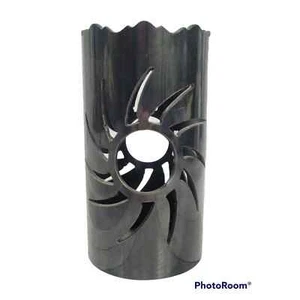 Metal Sun Rays Candle Holder pillar Cover Luminary Tube Celestial - Picture 1 of 4