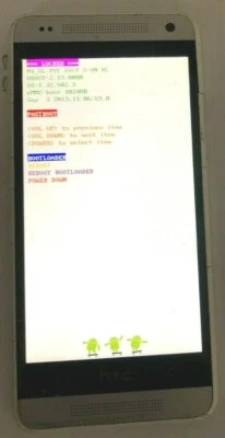 [BROKEN]  HTC One mini 16GB (AT&T) Silver Fast Ship Good Used PARTS REPAIR Issue - Image 1 of 2