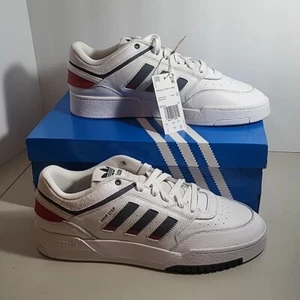 Adidas Drop Step Low Originals IE6225 weiß/grau/better scarlet Herren 11 - Bild 1 von 8
