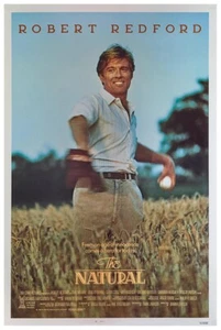 The Natural 1984 v2 - Vintage Sports Classic Movie Poster - Picture 1 of 6