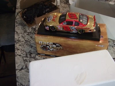 Dale Earnhardt Jr 2001 MLB Budweiser All Star Game 1/24 24KT GOLD PEPSI 400 WIN - Изображение 1 из 4