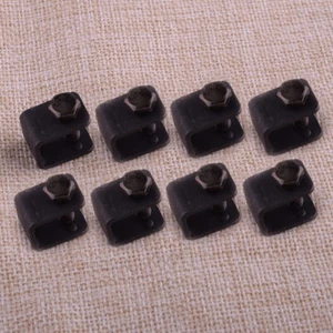 8x Mud Flap Fixing Splash Guards U Clamps Clip For Car fender flange - Picture 1 of 4