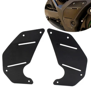 Engine Cover Plate Side Panel for Kawasaki Vulcan S 650 EN650 VN 650 ABS Black - Picture 1 of 10