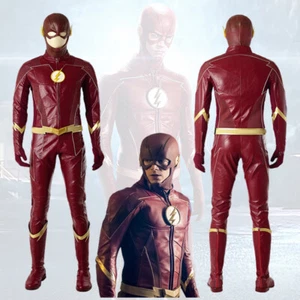 The Flash Costume Cosplay suit Barry Allen Cosplay outfit - Picture 1 of 17