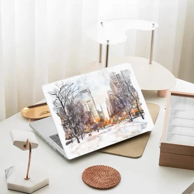 New York MacBook Case for Air/Pro Stylish Apple Protection Cover 2025 M5 14" 16" - Image 1 of 4