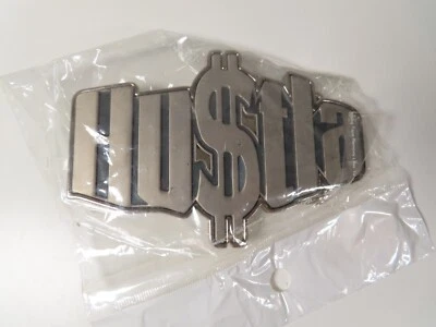 Винтажный Hustla доллар знак Y2K Westside CA ремня пряжка новый - Изображение 1 из 2