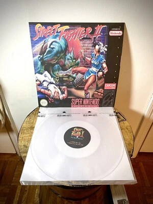 Street Fighter II Super Nintendo SNES Soundtrack Vinyl Record - Image 1 of 4