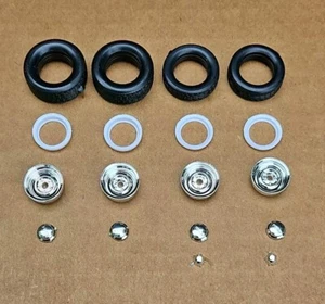 Monogram 1/24 1932 FORD STREET ROD WHEELS AND TIRES - Picture 1 of 3