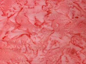 peach/pink batik cotton fabric by the yard - Picture 1 of 1