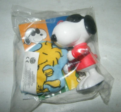 Peanuts Snoopy Figur Burger King 2007 ca. 9 cm: Snoopy Joe Cool OVP - Bild 1 von 3
