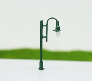 L316N 10 piezas Maqueta Ferrocarril Lámparas Farola Escala N 12V NUEVO - Imagen 1 de 3