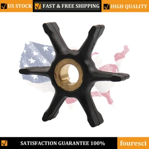 New Water Pump Impeller For Johnson Evinrude OMC 10HP 15HP 18HP 20HP 25HP 375638 - Picture 1 of 8