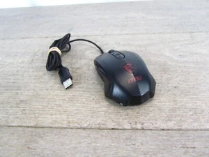 MSI M88 RGB Wired Gaming Mouse Tested and ready works great Works - Picture 1 of 6