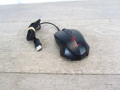 MSI M88 RGB Wired Gaming Mouse  Tested and  ready works great  Works - Image 1 of 4