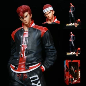 Slam Dunk Sakuragi Hanamichi 2 Head 32cm Anime Statue Figure W/ Accessory In Box - Picture 1 of 10