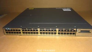 Catalyst 3560X WS-C3560X-24P-S 24-Port Gigabit POE+ Layer 3 Switch NO POWER SUPP - Bild 1 von 4