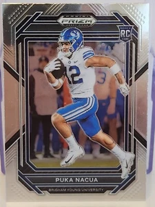 2023 Panini Football Prizm Draft Picks #197 Paku Nacua Rookie BYU - Bild 1 von 2