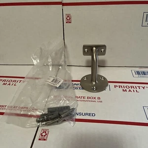 Deltana Solid Brass Light Duty Hand Rail Bracket - HRC175U15 - Satin Nickel - Picture 1 of 9