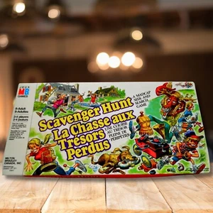 Vintage SCAVENGER HUNT Board Game By Milton Bradley 1983 COMPLETE - Picture 1 of 7