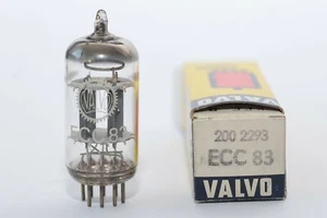 Vintage Valvo ECC83 / ECC 83 / 12AX7 Röhre, Code I65 / Δ6F4, Audio Preamp Tube - Picture 1 of 4