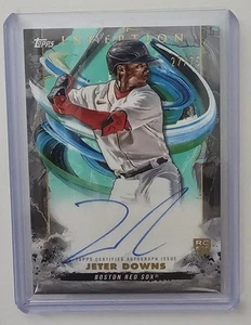 Jeter Downs RC Topps Inception Rookies & Emerging Stars Auto /75 - Picture 1 of 2