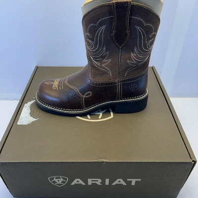 Ariat Fatbaby Heritage Dapper Cowgirl Boots Copper Kettle/Brownie Women 8 New - Image 1 of 4